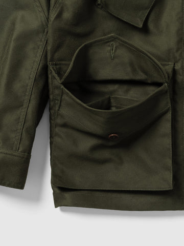 HAVEN Cascadia Jacket - Giza Cotton Moleskin Olive, Jackets