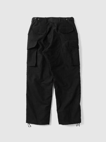 HAVEN Cascadia Pant - Giza Cotton Moleskin Black, Cargo Pants