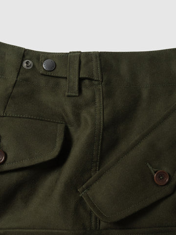 HAVEN Cascadia Pant - Giza Cotton Moleskin Olive, Cargo Pants