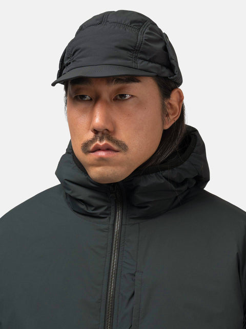 HAVEN Cloud Cap - GORE-TEX WINDSTOPPER® 2L Nylon Ripstop / PrimaLoft® Midnight Black, Caps