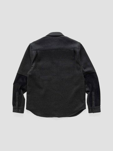 HAVEN Crescent Shirt - Loro Piana Zelander® Merino Wool Charcoal, Shirts