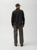 HAVEN Crescent Shirt - Loro Piana Zelander® Merino Charcoal Plaid, Shirts