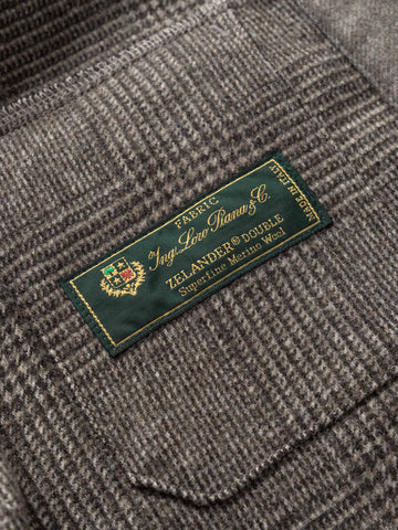 HAVEN Crescent Shirt - Loro Piana Zelander® Merino Wool Taupe, Shirts