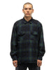 Engineered Garments Classic Shirt Cotton Flannel Blackwatch, Shirts