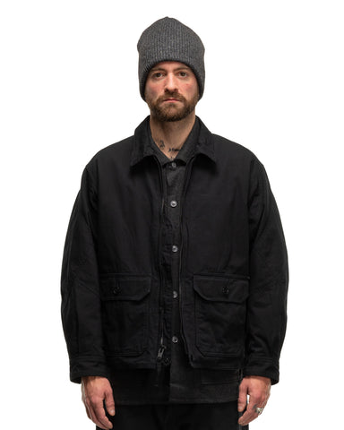 Engineered Garments G8 Jacket Heavyweight Cotton Ripstop Black, Outerwear