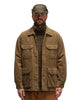 Engineered Garments Suffolk Shirt Jacket Cotton 4.5W Corduroy Khaki, Outerwear