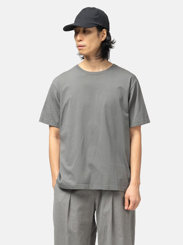 HAVEN Excel T-Shirt - S/S Siro Cotton Jersey Charcoal, T-Shirts