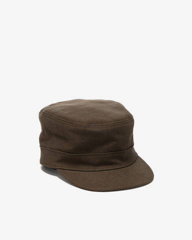 HAVEN Engineer Cap - Washed Cotton Canvas Earth, Headwear