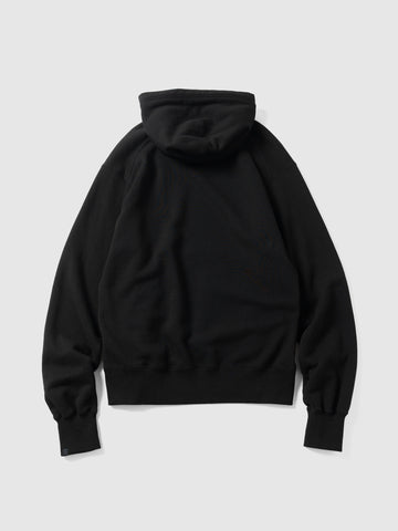 HAVEN Excel 1/4 Zip Hoodie - Urake Cotton Terry Black, Hoodies