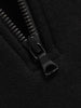 HAVEN Excel 1/4 Zip Hoodie - Urake Cotton Terry Black, Hoodies
