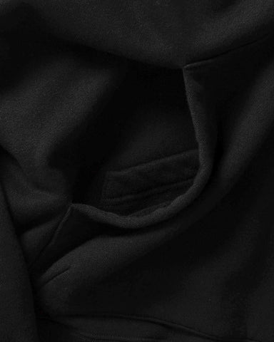 HAVEN Excel 1/4 Zip Hoodie - Urake Cotton Terry Black, Hoodies