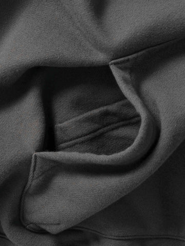 HAVEN Excel 1/4 Zip Hoodie - Urake Cotton Terry Graphite, Hoodies