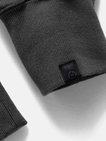 HAVEN Excel 1/4 Zip Hoodie - Urake Cotton Terry Graphite, Hoodies