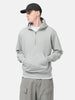 HAVEN Excel 1/4 Zip Hoodie - Urake Cotton Terry Heather Grey, Hoodies