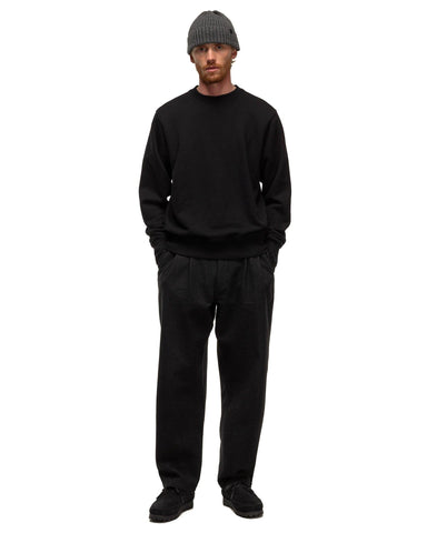 HAVEN Excel Crewneck - Azuma Urake Cotton French Terry Black, Sweaters