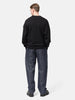 HAVEN Excel Crewneck - Urake Cotton Terry Black, Sweatshirts