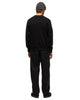 HAVEN Excel Crewneck - Azuma Urake Cotton French Terry Black, Sweaters