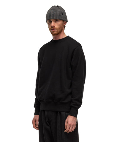 HAVEN Excel Crewneck - Azuma Urake Cotton French Terry Black, Sweaters