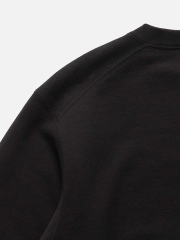 HAVEN Excel Crewneck - Azuma Urake Cotton French Terry Black, Sweatshirts