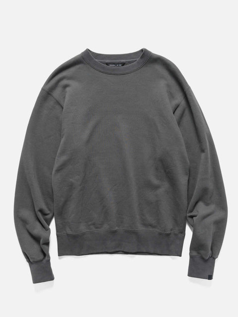 HAVEN Excel Crewneck - Urake Cotton Terry Graphite, Sweatshirts