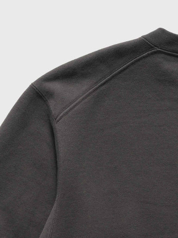 HAVEN Excel Crewneck - Azuma Urake Cotton French Terry Graphite, Sweatshirts