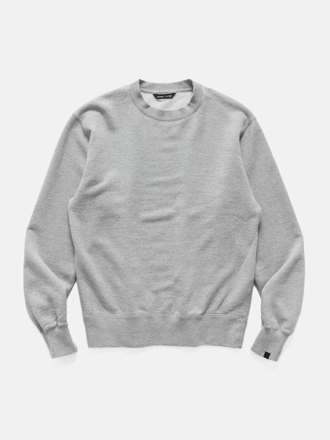 HAVEN Excel Crewneck - Azuma Urake Cotton French Terry Heather Grey, Sweatshirts