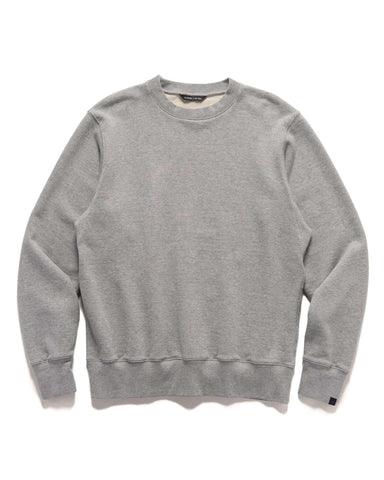 HAVEN Excel Crewneck - Azuma Urake Cotton French Terry Heather Grey, Sweaters