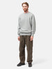 HAVEN Excel Crewneck - Azuma Urake Cotton French Terry Heather Grey, Sweatshirts