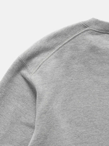 HAVEN Excel Crewneck - Azuma Urake Cotton French Terry Heather Grey, Sweatshirts