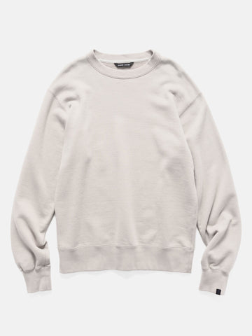 HAVEN Excel Crewneck - Urake Cotton Terry Stone, Sweatshirts