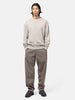 HAVEN Excel Crewneck - Urake Cotton Terry Stone, Sweatshirts
