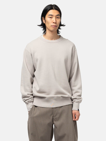 HAVEN Excel Crewneck - Urake Cotton Terry Stone, Sweatshirts