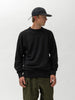 HAVEN Excel Crewneck - Urake Cotton Terry Black, Sweatshirts
