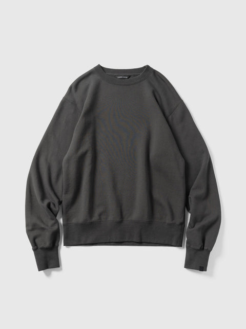 HAVEN Excel Crewneck - Urake Cotton Terry Graphite, Sweatshirts