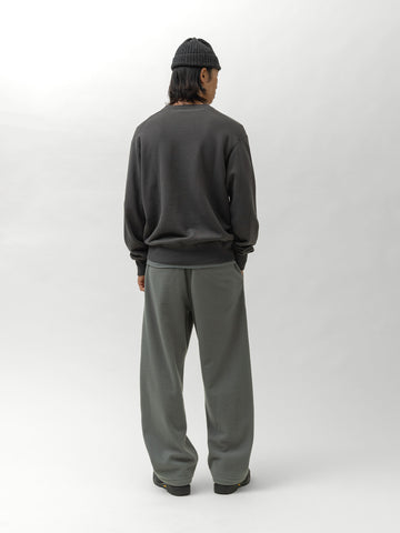 HAVEN Excel Crewneck - Urake Cotton Terry Graphite, Sweatshirts
