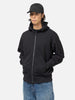 HAVEN Excel Full Zip Hoodie - Azume Urake Cotton French Terry Black, Hoodies