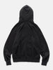 HAVEN Excel Full Zip Hoodie - Azume Urake Cotton French Terry Black, Hoodies