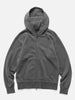 HAVEN Excel Full Zip Hoodie - Azume Urake Cotton French Terry Graphite, Hoodies