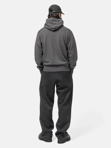 HAVEN Excel Full Zip Hoodie - Azume Urake Cotton French Terry Graphite, Hoodies