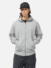 HAVEN Excel Full Zip Hoodie - Azume Urake Cotton French Terry Heather Grey, Hoodies