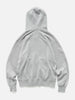 HAVEN Excel Full Zip Hoodie - Azume Urake Cotton French Terry Heather Grey, Hoodies