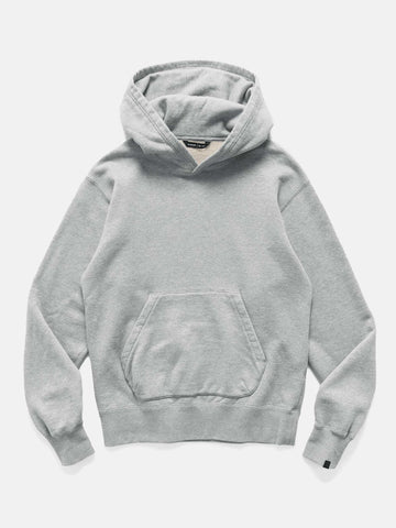 HAVEN Excel Hoodie - Azuma Urake Cotton French Terry Heather Grey, Sweatshirts