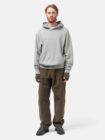 HAVEN Excel Hoodie - Azuma Urake Cotton French Terry Heather Grey, Sweatshirts