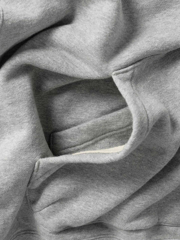HAVEN Excel Hoodie - Azuma Urake Cotton French Terry Heather Grey, Sweatshirts