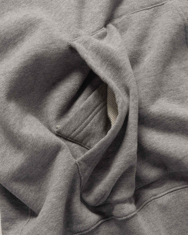 HAVEN Excel Hoodie - Azuma Urake Cotton French Terry Heather Grey, Sweaters