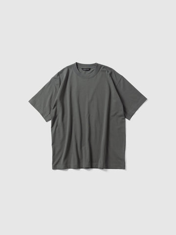 HAVEN Excel Relaxed Fit T-Shirt S/S - Siro Cotton Jersey Charcoal, T-Shirts