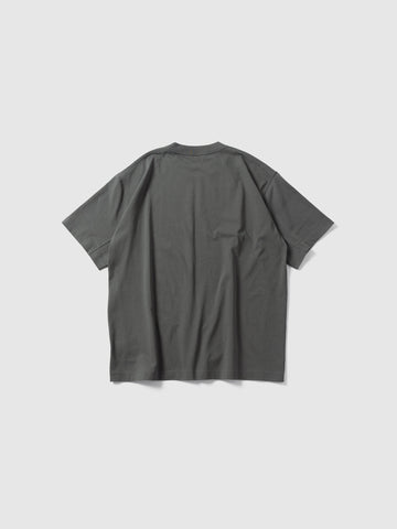 HAVEN Excel Relaxed Fit T-Shirt S/S - Siro Cotton Jersey Charcoal, T-Shirts