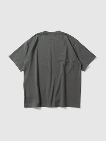 HAVEN Excel Relaxed Fit T-Shirt S/S - Siro Cotton Jersey Charcoal, T-Shirts
