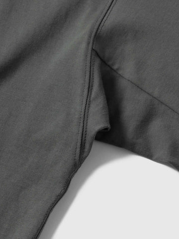 HAVEN Excel Relaxed Fit T-Shirt S/S - Siro Cotton Jersey Charcoal, T-Shirts