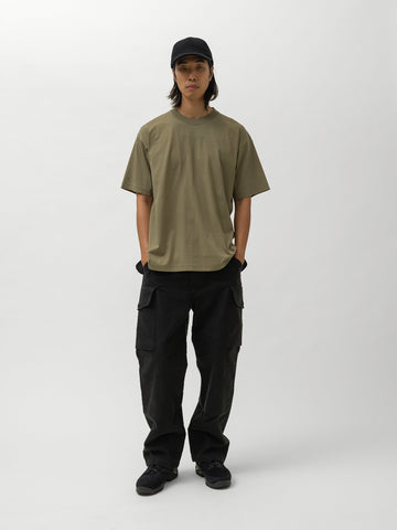 HAVEN Excel Relaxed Fit T-Shirt S/S - Siro Cotton Jersey Olive, T-Shirts
